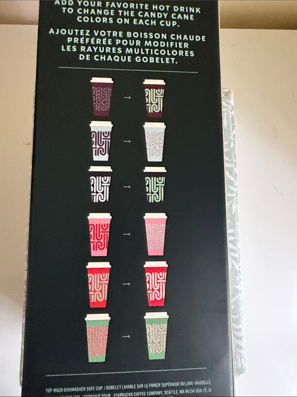 Starbucks Reusable Hot Cups - Mint, Red, Pink, Black, Cream - Picture 2 of 2